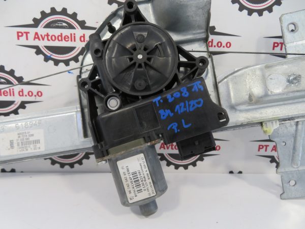 PEUGEOT 208 L.14, MEHANIZEM ZA DVIG STEKLA, PREDNJI LEVI - Image 2
