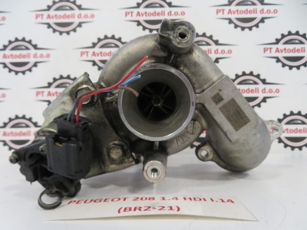 PEUGEOT 208 1.4 HDI L.14, TURBINA