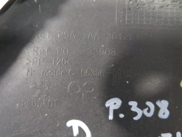 PEUGEOT 308 L.15, PVC OKOLI MEGLENKE, DESNI - Image 2