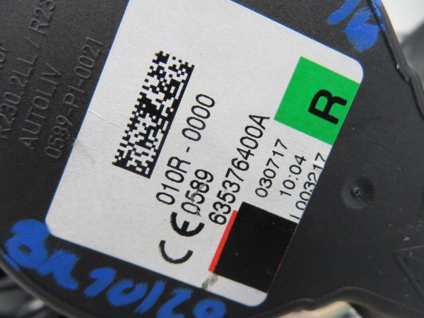 VOLVO V40 L.16, ZADNJI PASOVI - Image 3