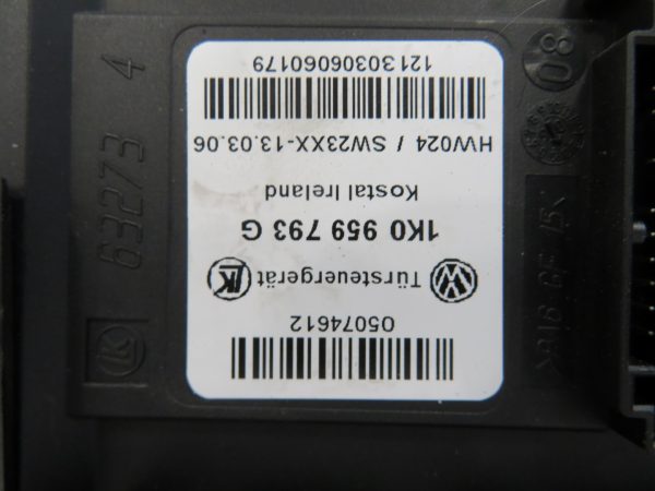 VW TOURAN L.07, MOTORČEK ZA DVIG STEKLA, PREDNJI LEVI - Image 3