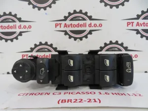CITROEN C3 PICASSO L.12, STIKALA ZA DVIG STEKEL