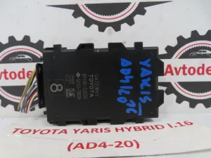 TOYOTA YARIS L.16, ELEKTRONIKA
