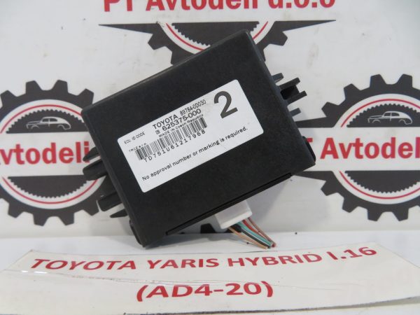 TOYOTA YARIS L.16, ELEKTRONIKA