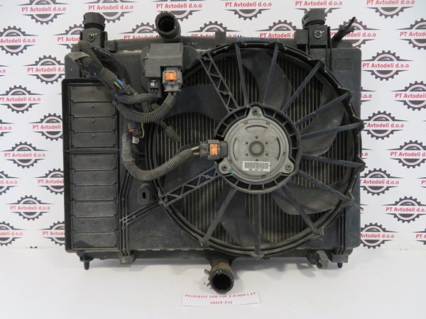PEUGEOT 508 2.0 HDI L.12, HLADILNIK VODE IN VENTILATOR