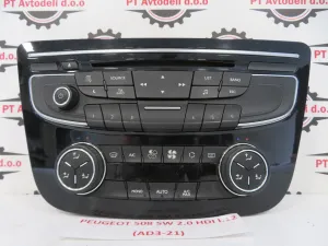 PEUGEOT 508 L.12, KOMANDE RADIA IN AVTOMATSKE KLIME