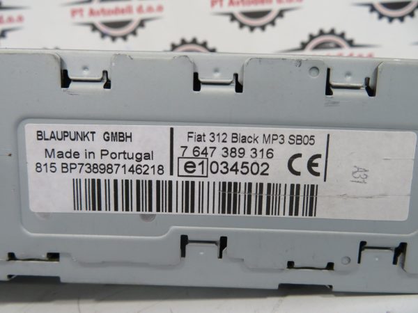 FIAT 500 L.09, RADIO- ORIGINAL - Image 3