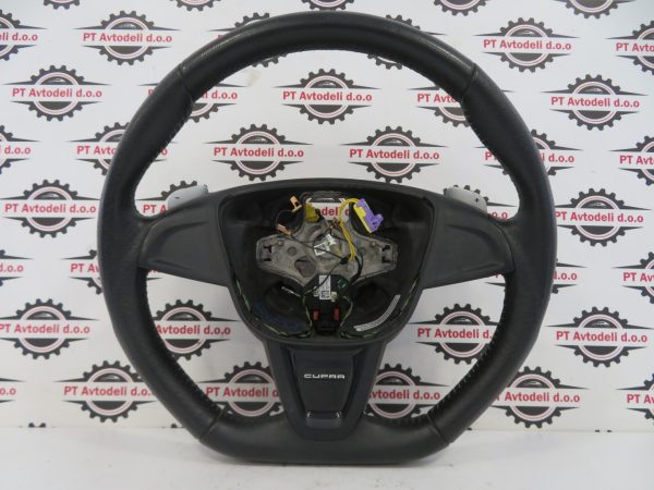 SEAT IBIZA CUPRA L.11, VOLANSKI OBROČ- USNJEN