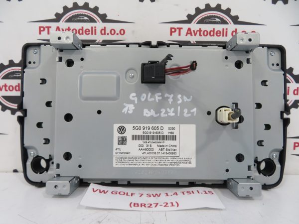 VW GOLF 7 1.4 TSI L.15, RADIO EKRAN - Image 2