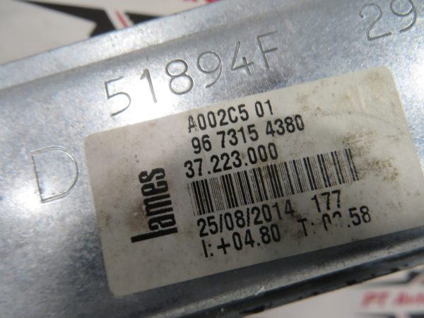 PEUGEOT 208 L.15, MEHANIZEM ZA DVIG STEKLA, PREDNJI DESNI - Image 3
