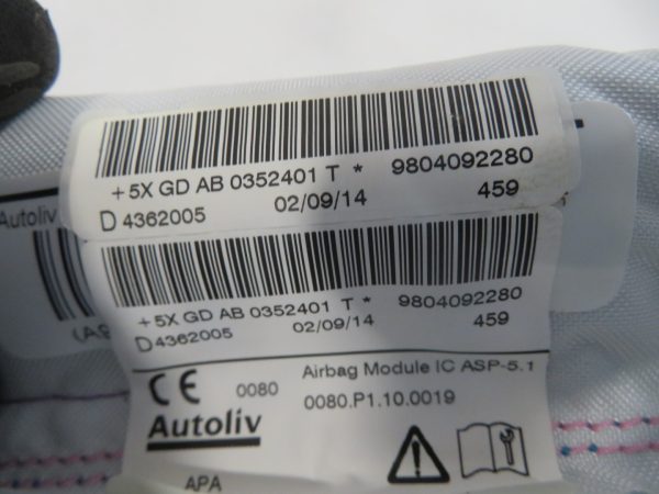 PEUGEOT 208 L.15, STREŠNI AIRBAG, DESNI - Image 2
