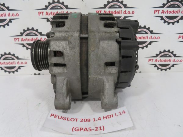 PEUGEOT 208 1.4 HDI L.14, ALTERNATOR - Image 2