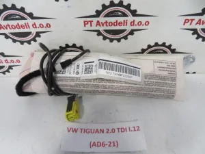 VW TIGUAN L.12, SEDEŽNI AIRBAG, LEVI