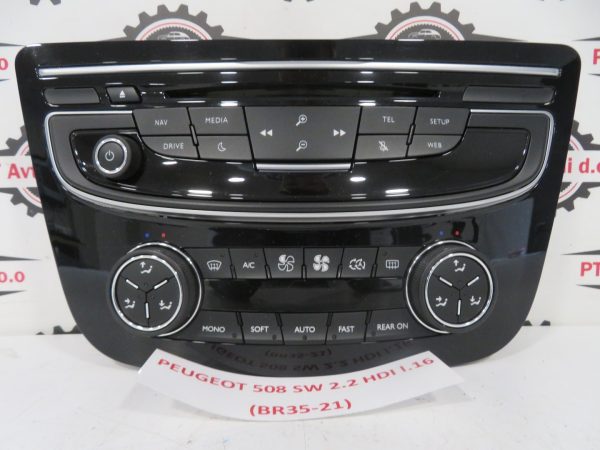 PEUGEOT 508 L.16, KOMANDE AVTOMATSKE KLIME IN RADIA