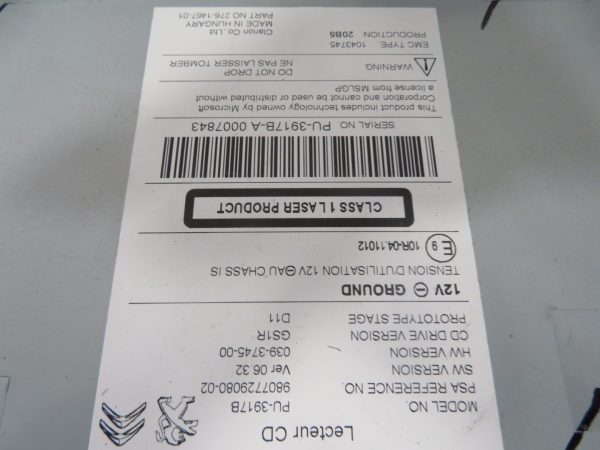PEUGEOT 508 L.16, RADIO Z NAVIGACIJO - Image 3