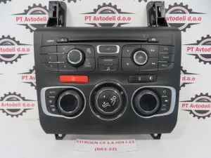 CITROEN C4 L.12, KOMANDE AVTOMATSKE KLIME IN RADIA