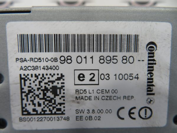 CITROEN C4 L.12, RADIO- ORIGINAL - Image 3
