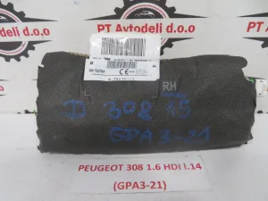 PEUGEOT 308 L.14, SEDEŽNI AIRBAG, DESNI