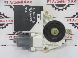 VW GOLF 5 L.07, MOTORČEK ZA DVIG STEKLA, PREDNJI LEVI