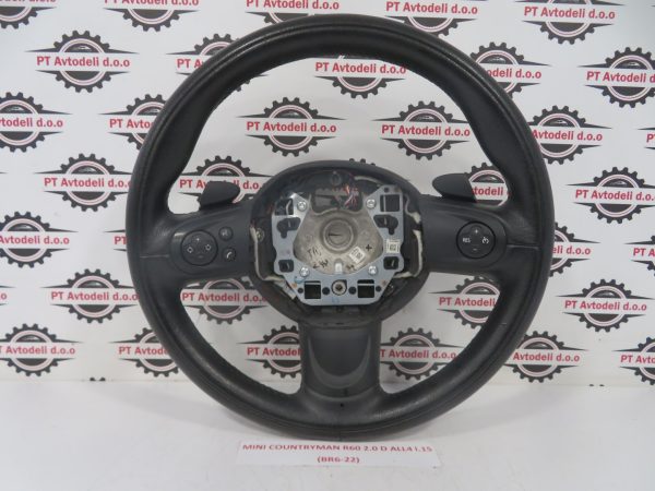 MINI COUNTRYMAN R60 L.15, VOLANSKI OBROČ- USNJEN