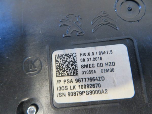 PEUGEOT 308 L.16, RADIO- ORIGINAL - Image 8