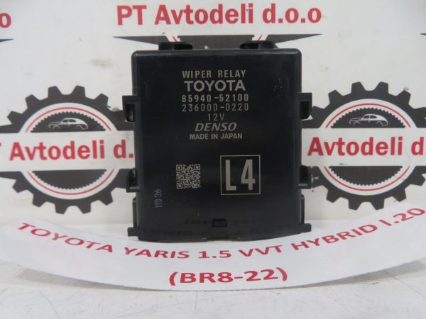 TOYOTA YARIS L.20, ELEKTRONIKA