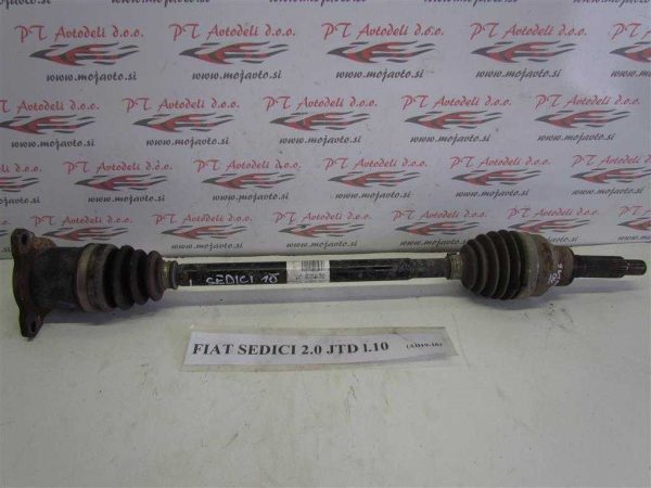 FIAT SEDICI 2.0 JTDM L.10,  POLOSOVINA, ZADNJA LEVA