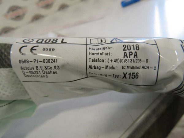 MERCEDES-BENZ GLA X156 L.16, STREŠNI AIRBAG, LEVI - Image 3