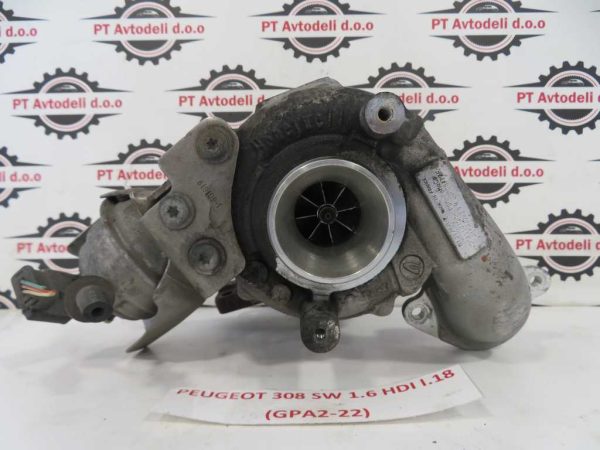 PEUGEOT 308 1.6 HDI L.18, TURBINA
