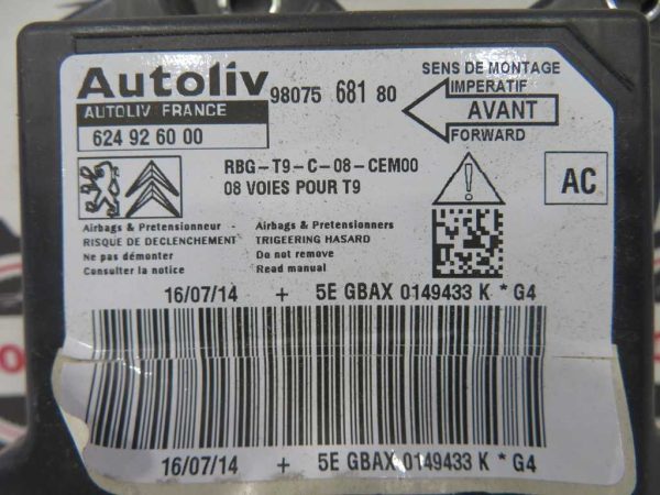 PEUGEOT 308 L.14, AIRBAG RAČUNALNIK - Image 2