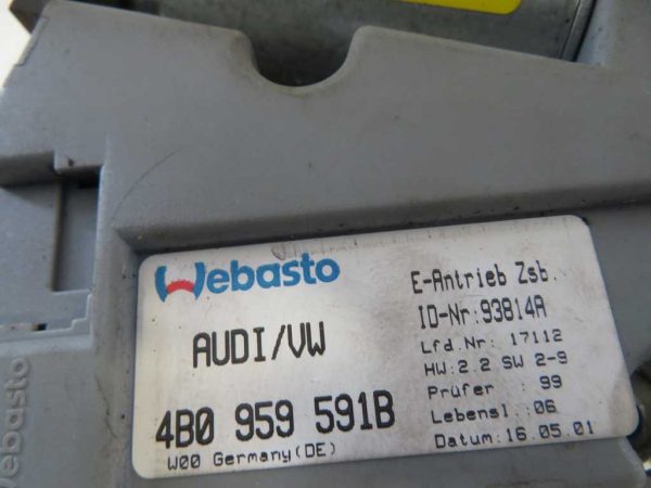 VW GOLF 4 L.01, MOTORČEK STREŠNEGA OKNA - Image 2
