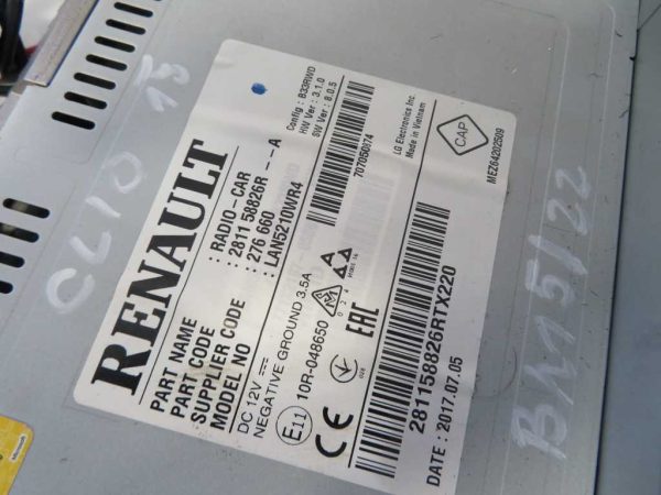 RENAULT CLIO L.16, RADIO - Image 3