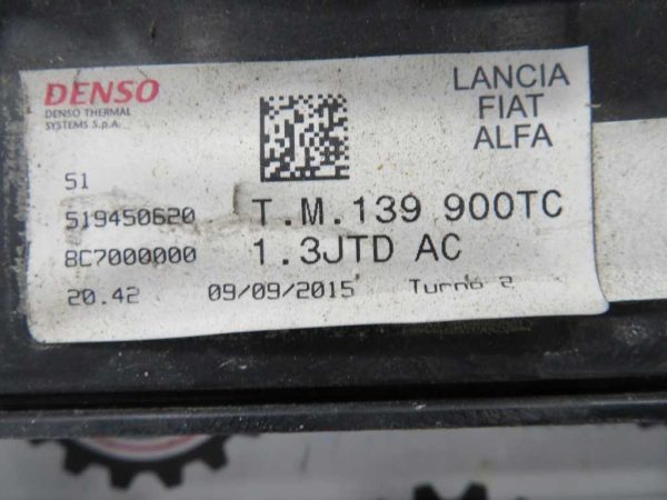 FIAT PANDA 0.9 T BEN. L.16, VENTILATOR HLADILNIKA - Image 2