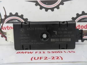 BMW 5 F10-F11 L.15, ELEKTRONIKA