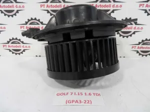 VW GOLF 7 L.15, MOTORČEK PEČKE