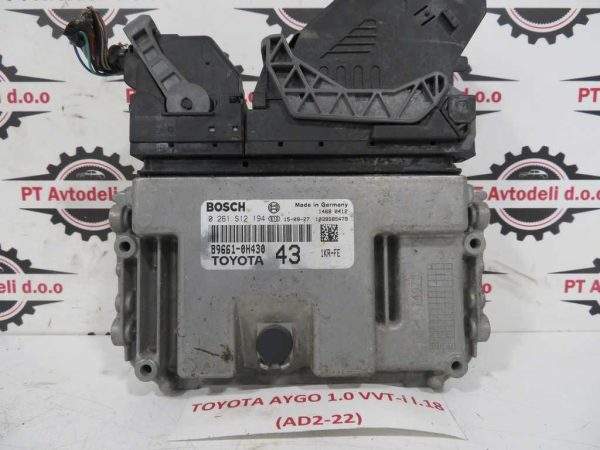TOYOTA AYGO 1.0 BEN. L.18, MOTORNI RAČUNALNIK KOMPLET - Image 2