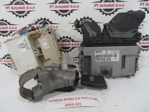 TOYOTA AYGO 1.0 BEN. L.18, MOTORNI RAČUNALNIK KOMPLET