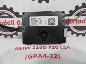 BMW 1 F20 L.14, ELEKTRONIKA