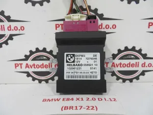 BMW X1 E84 L.12, ELEKTRONIKA