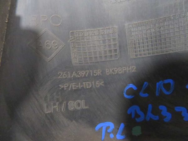 RENAULT CLIO L.18, PVC OKOLI MEGLENKE, LEVA - Image 2