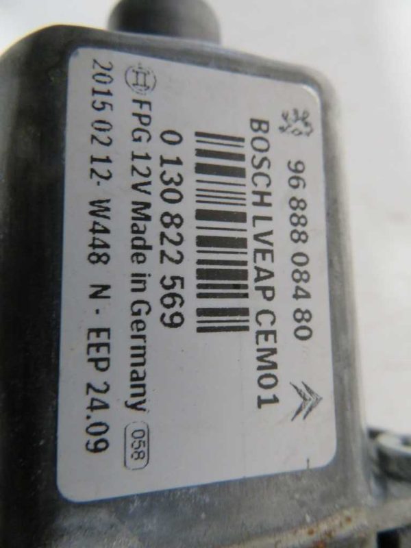PEUGEOT 508 L.16, MOTORČEK ZA DVIG STEKLA, ZADNJI LEVI - Image 2