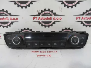 BMW 1 F20 L.12, KOMANDE AVTOMATSKE KLIME