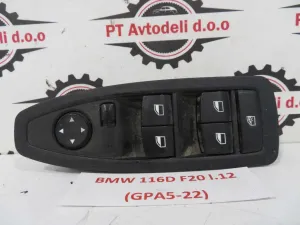 BMW 1 F20 L.12, STIKALA ZA DVIG STEKEL