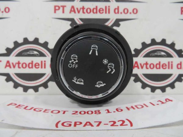 PEUGEOT 2008 L.14, STIKALO VOZNEGA PROGRAMA