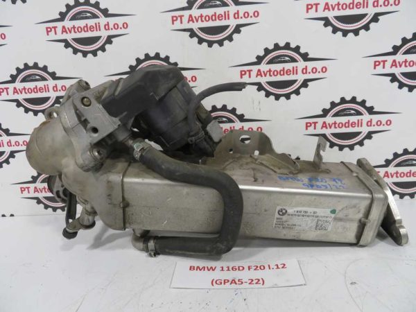 BMW 116D F20 L.12, EGR VENTIL IN HLADILNIK