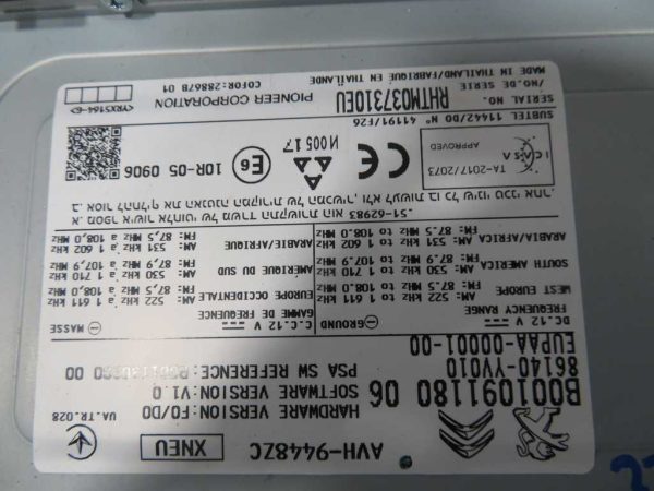 PEUGEOT 108 L.18, RADIO - Image 3