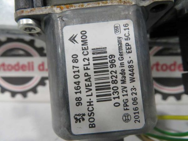 PEUGEOT 208 L.18, MEHANIZEM ZA DVIG STEKLA, PREDNJI LEVI - Image 3