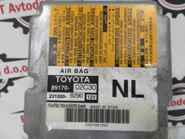 TOYOTA AURIS L.14, AIRBAG RAČUNALNIK - Image 2