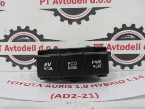 TOYOTA AURIS L.14, STIKALO VOZNEGA PROGRAMA