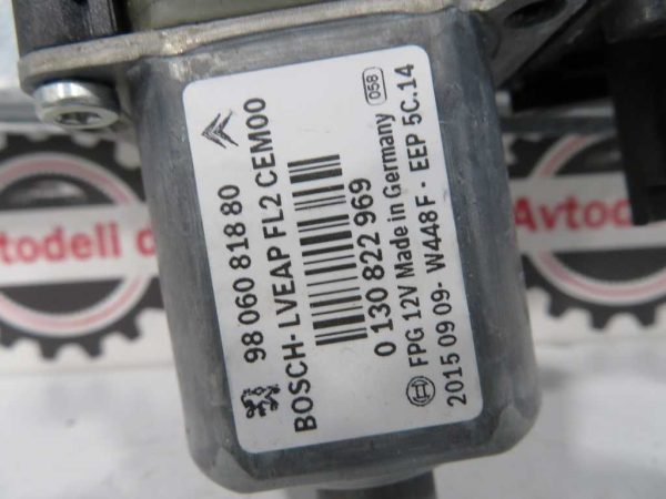 PEUGEOT 208 L.18, MEHANIZEM ZA DVIG STEKLA, PREDNJI LEVI - Image 3
